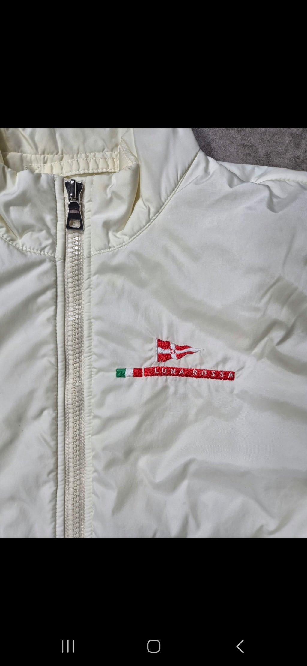 Luna Rossa Vintage Sailing Jacket White (S)