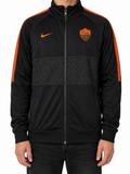 Nike AS Roma Track Jacket Black Orange (S)