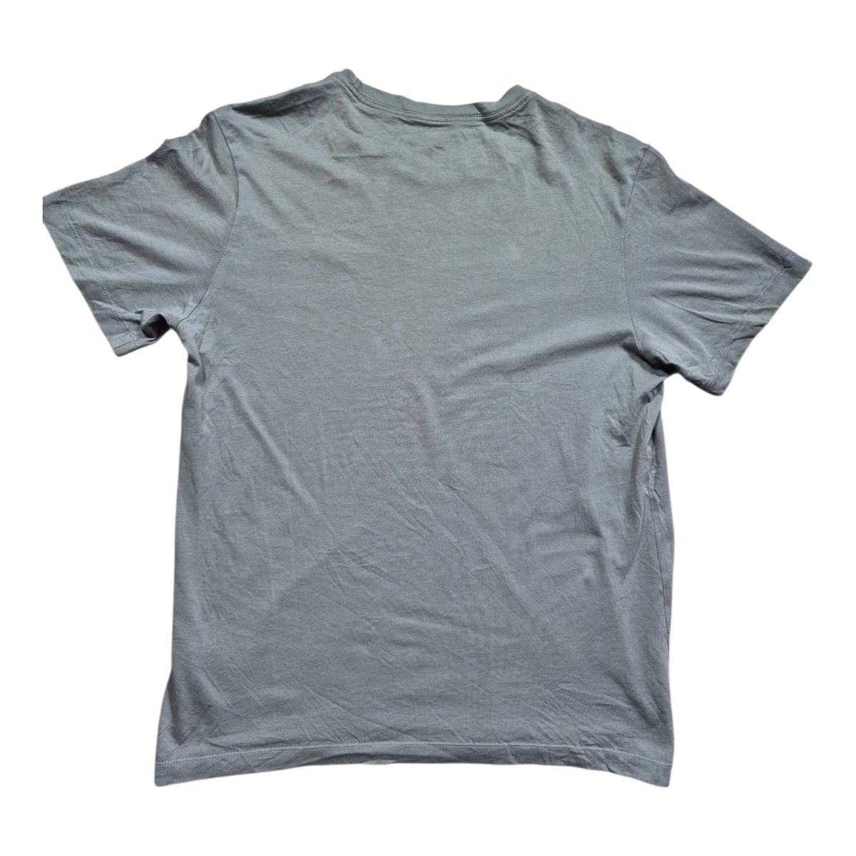 Nike Sportswear Club T-Shirt Herren (M) Grau Swoosh Logo Baumwolle