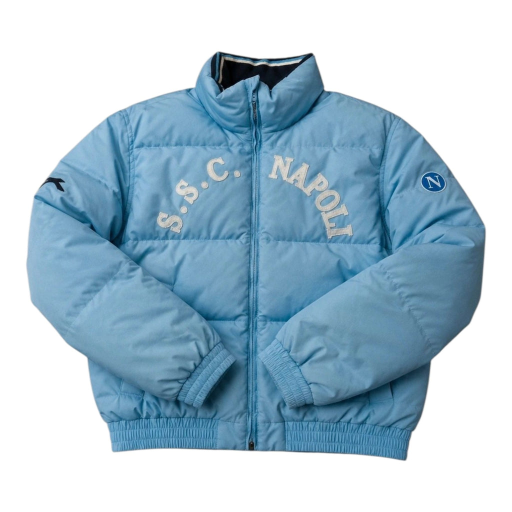 Diadora SSC Napoli Puffer Jacket Blue (M)