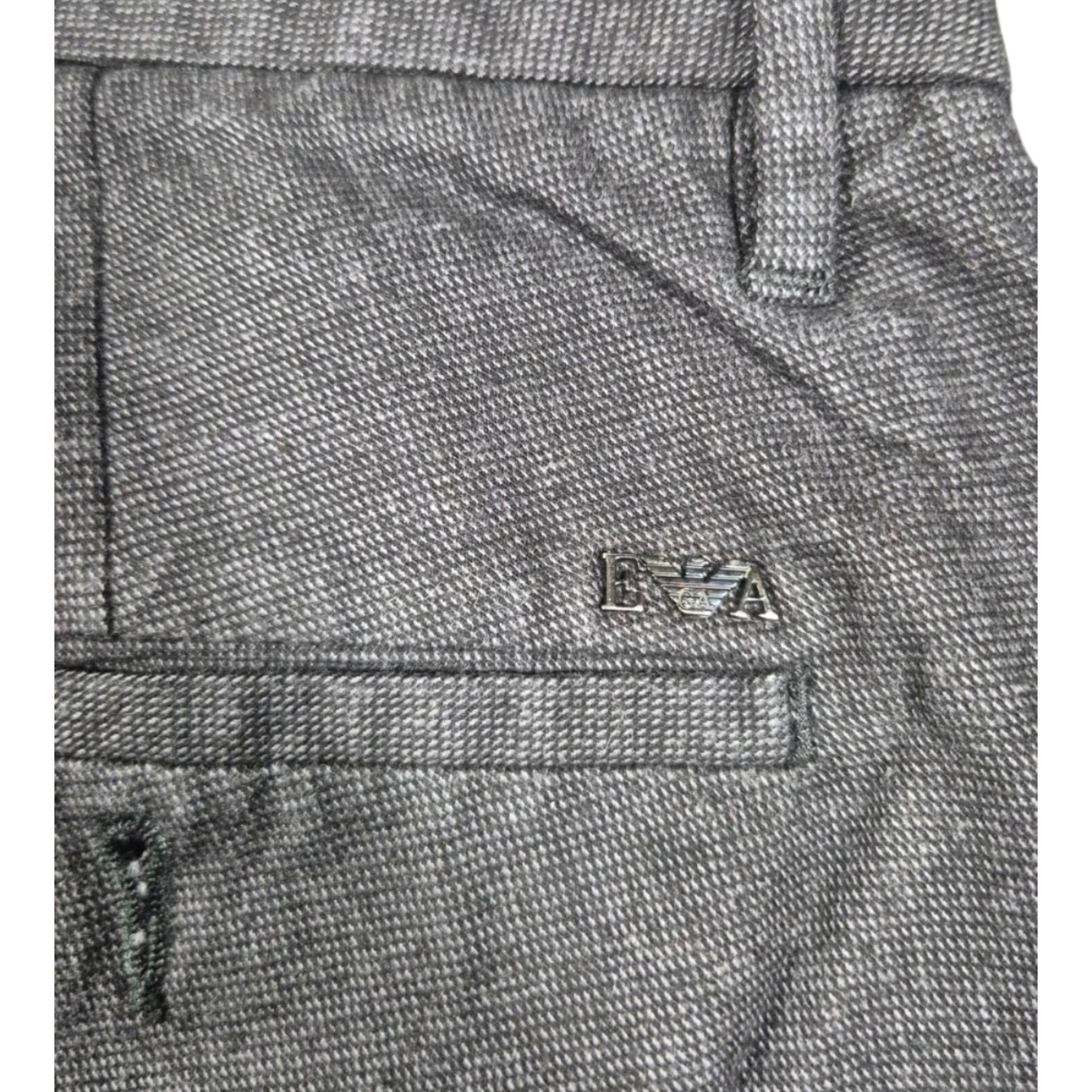 Armani Jeans Slim Fit Trousers Grey (M)