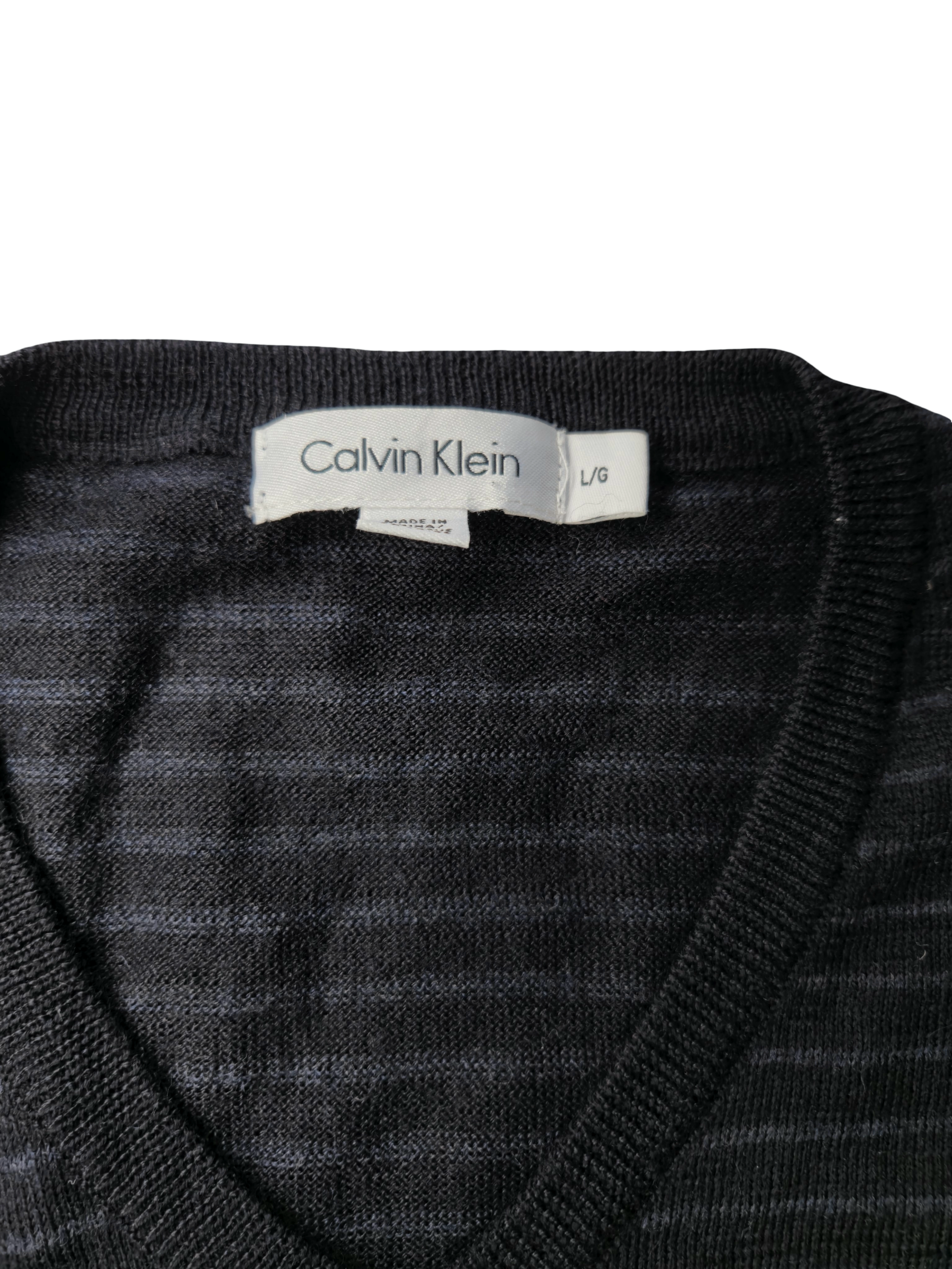 Calvin Klein Merino Wool Dark Blue (L)