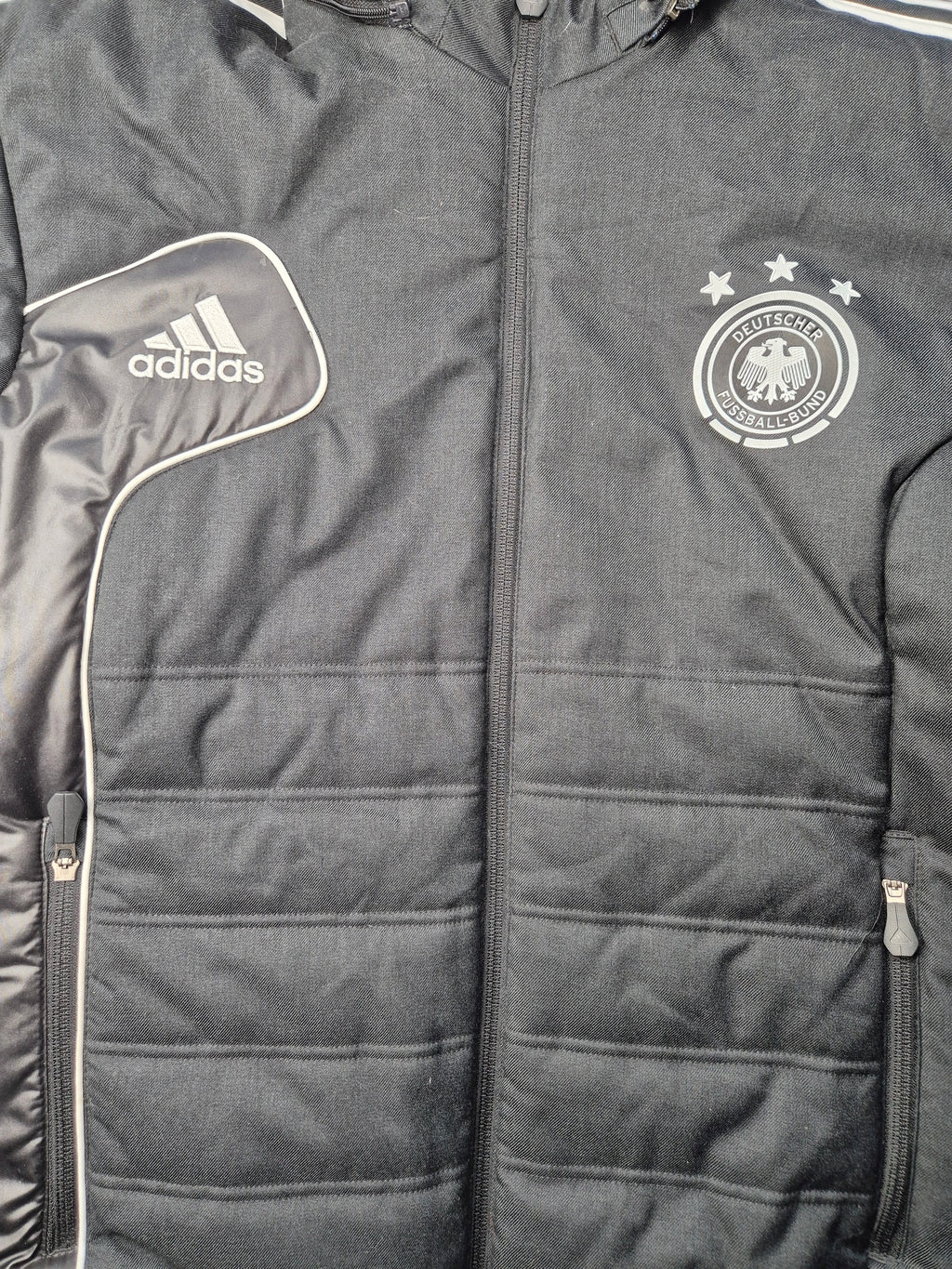 Adidas Germany DFB Black Puffer Jacket (L)