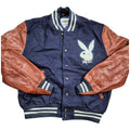 Vintage Golden Bear Varsity Jacket (XL) Made in USA Echtleder Playboy Bunny Collegejacke 90s