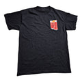 Schwarzes Graphic T-Shirt (M) – Soda Drink