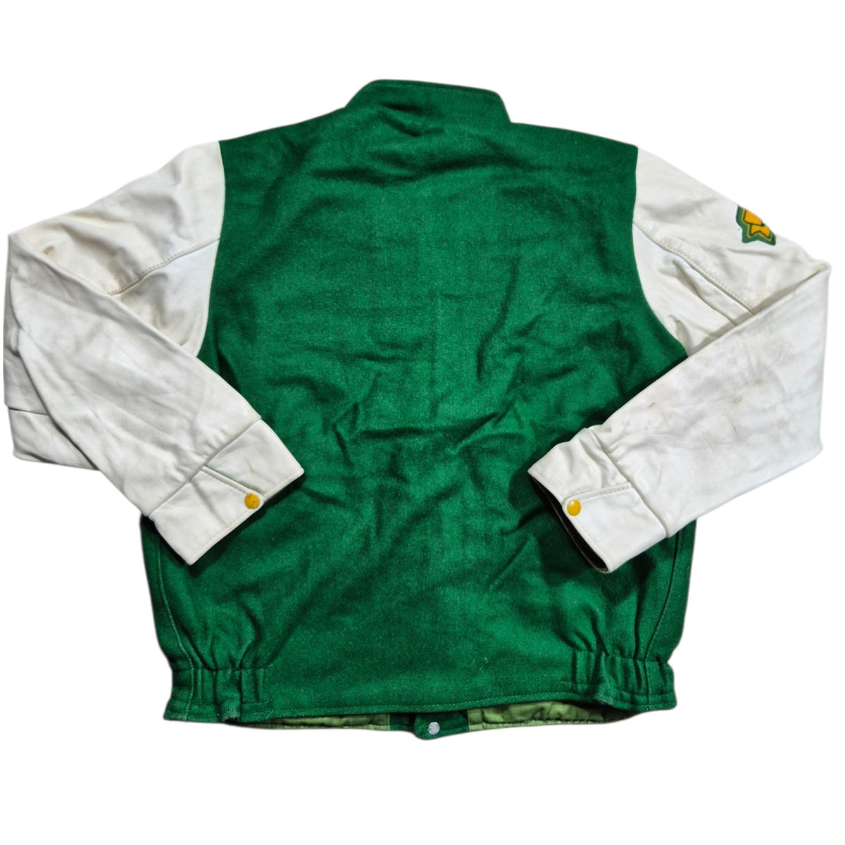 Vintage Sussex Rangers 1985 Varsity Jacket (S) College Lederärmel