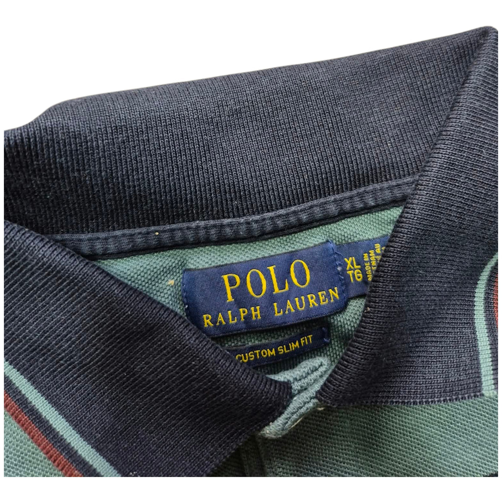 Polo Ralph Lauren USA Polo Shirt Grün Navy (XL)