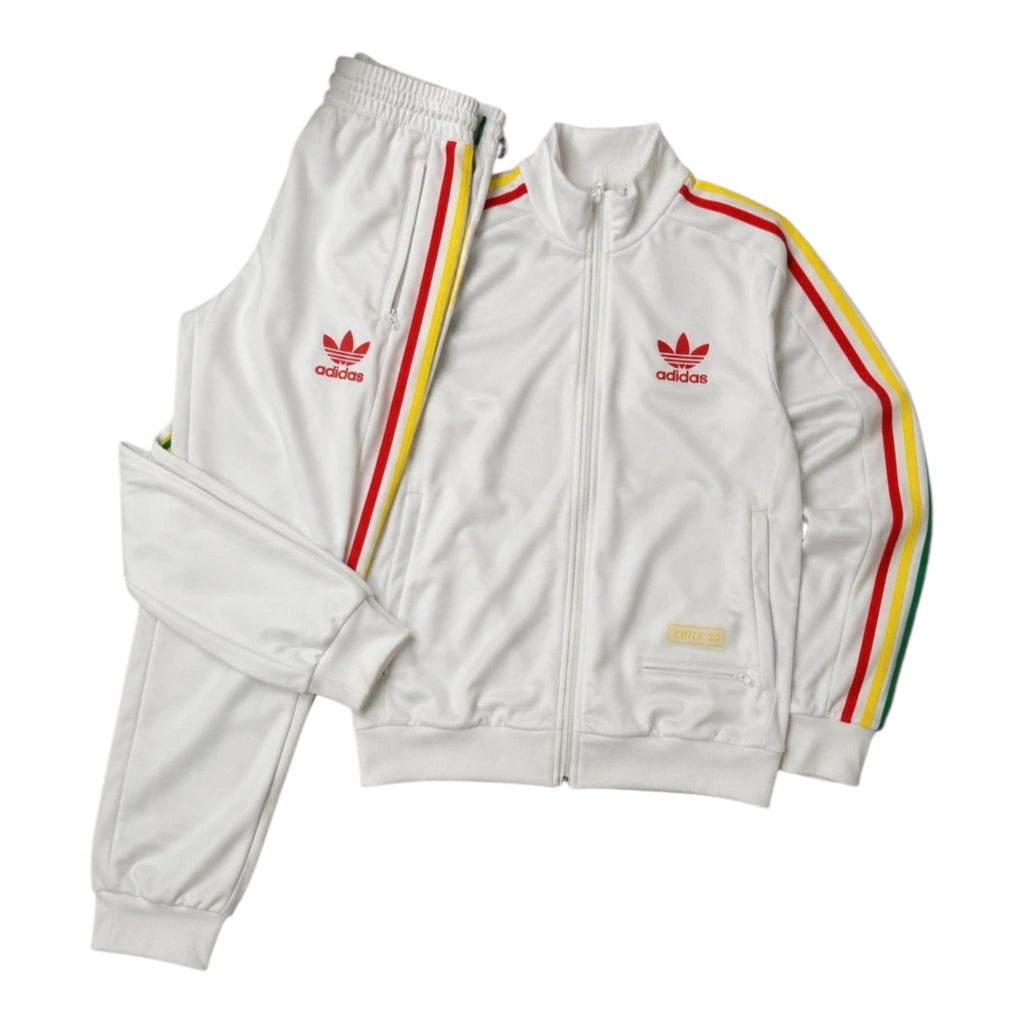 Adidas Chile 20 Tracksuit White Multicolor (S)