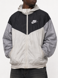 Nike Windrunner Track Jacket Grey Black Kids (XL)