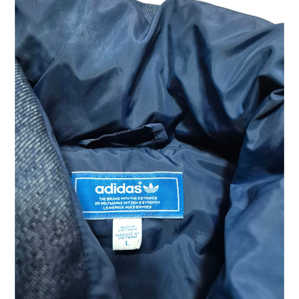 Adidas Originals Puffer Weste Blau Gold (L)