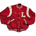 Vintage Butwin Varsity Jacket (M) Rot Collegejacke Liberty Soccer 70s 80s Letterman