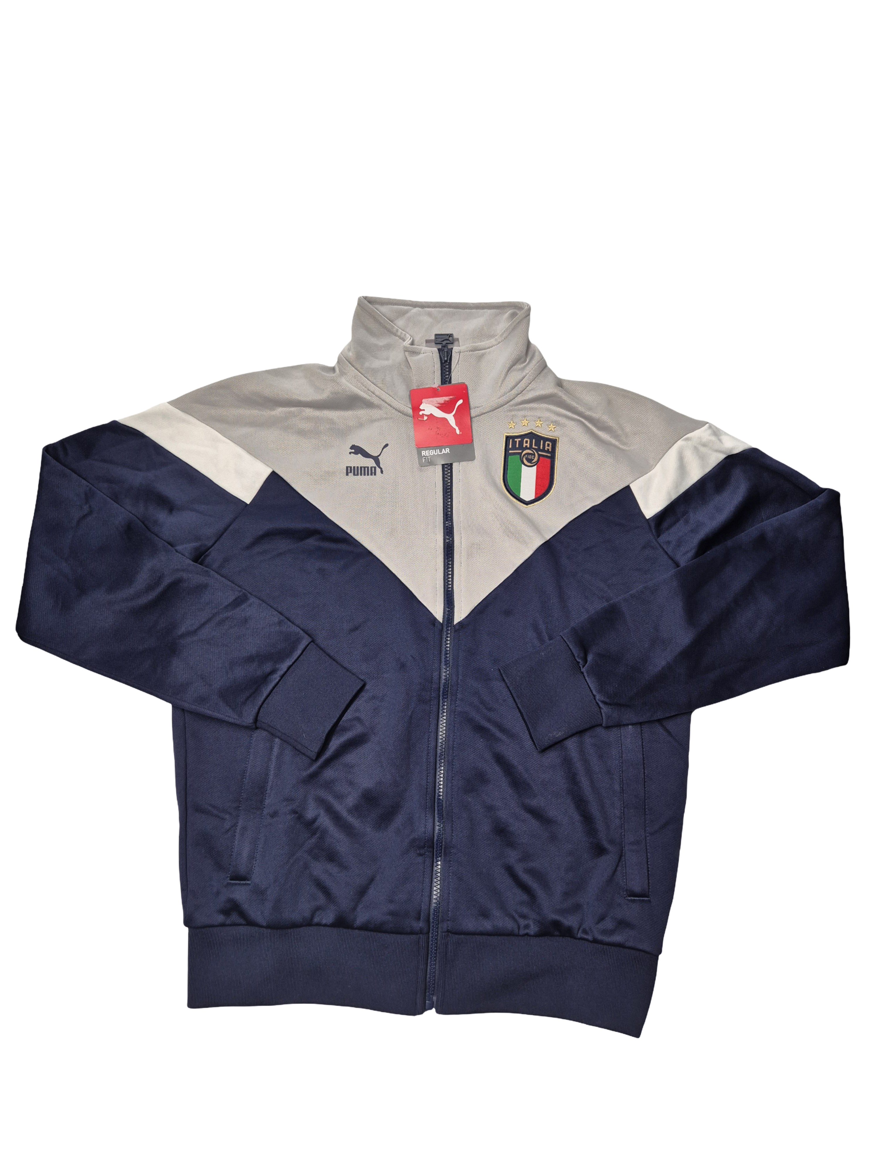 Puma Italy Track Jacket Blue White (S)