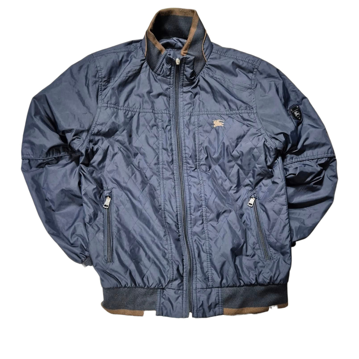 Burberry Brit Vintage Quilted Jacket Navy (M)