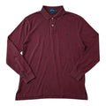 Ralph Lauren longsleeve polo red (XL)