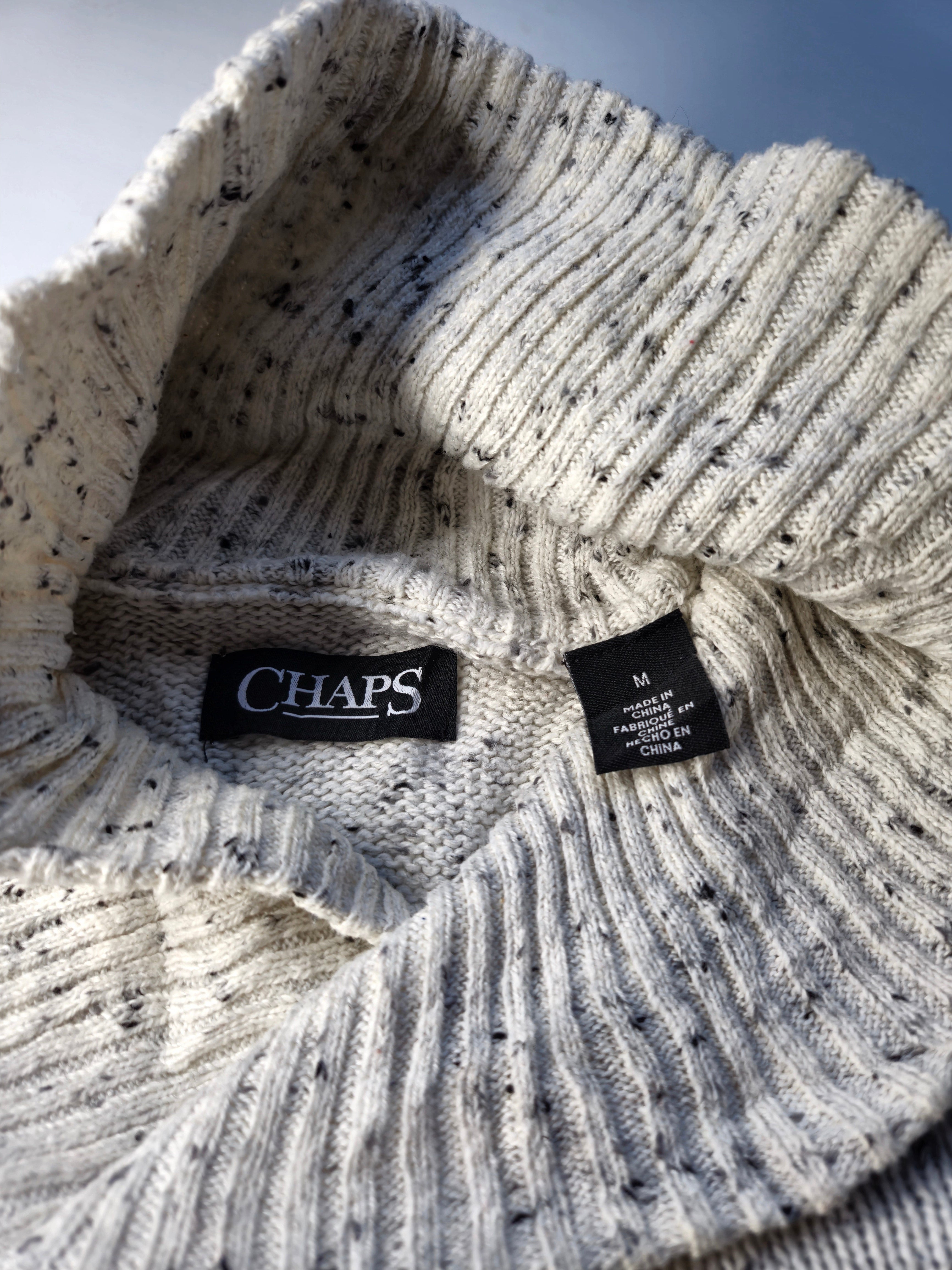 Chaps Ralph Lauren Sweater Cream (M)