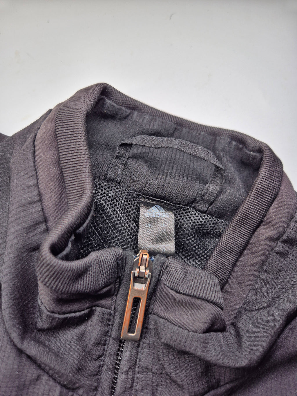 Adidas Real Madrid Track Jacket Black & Gold (XS)