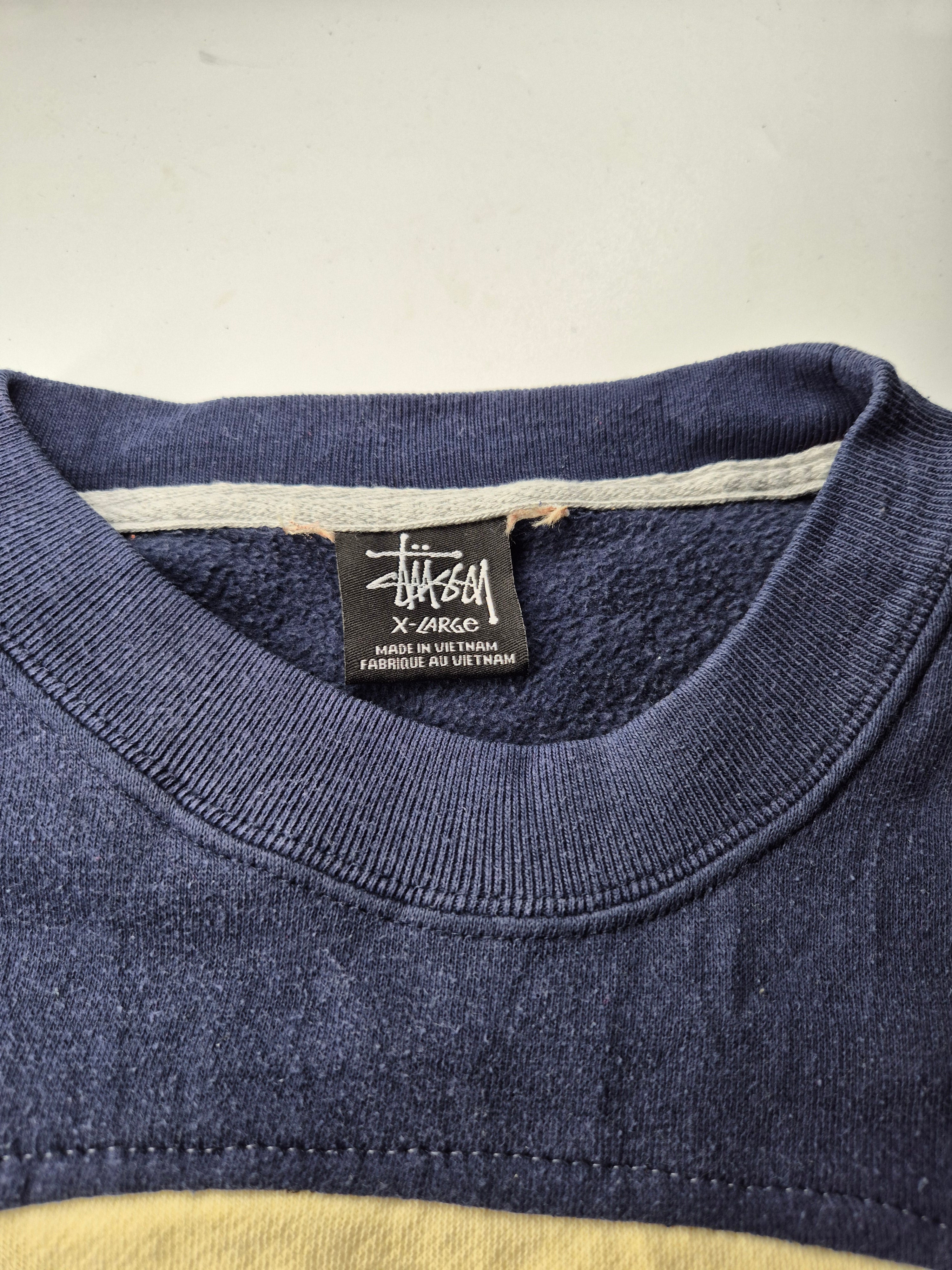 Stüssy Reworked Sweater Blue Navy Vintage (XL)