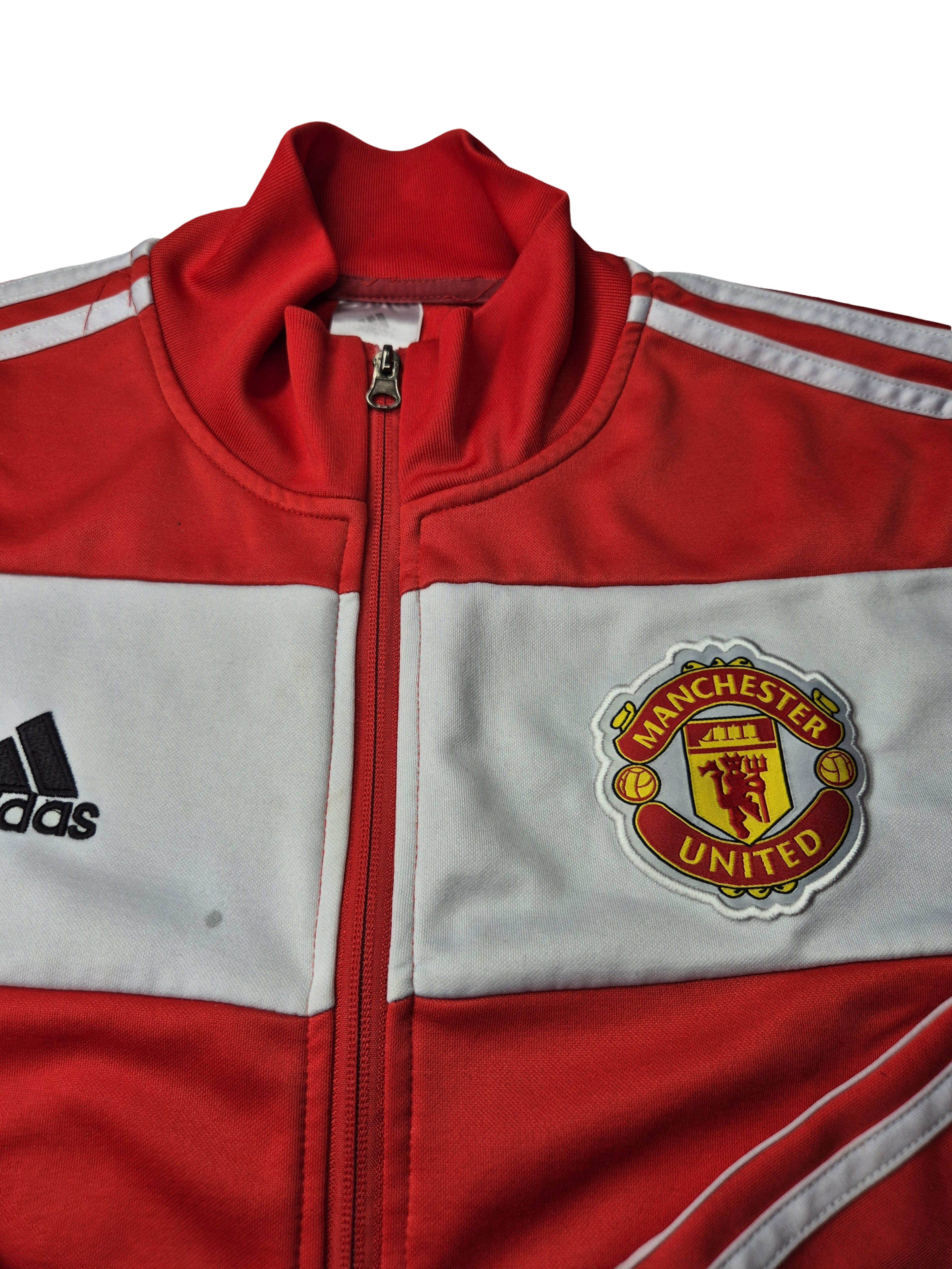 Adidas Manchester United Track Jacket Red (S)