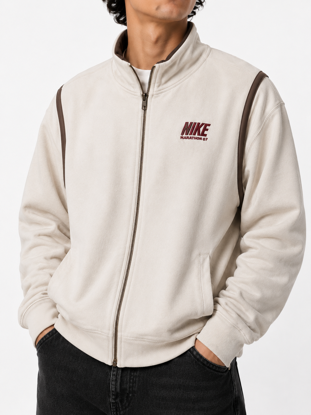 Nike Track Jacket Vintage White (M)