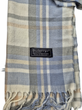 Burberry Vintage Lambswool Scarf Blue