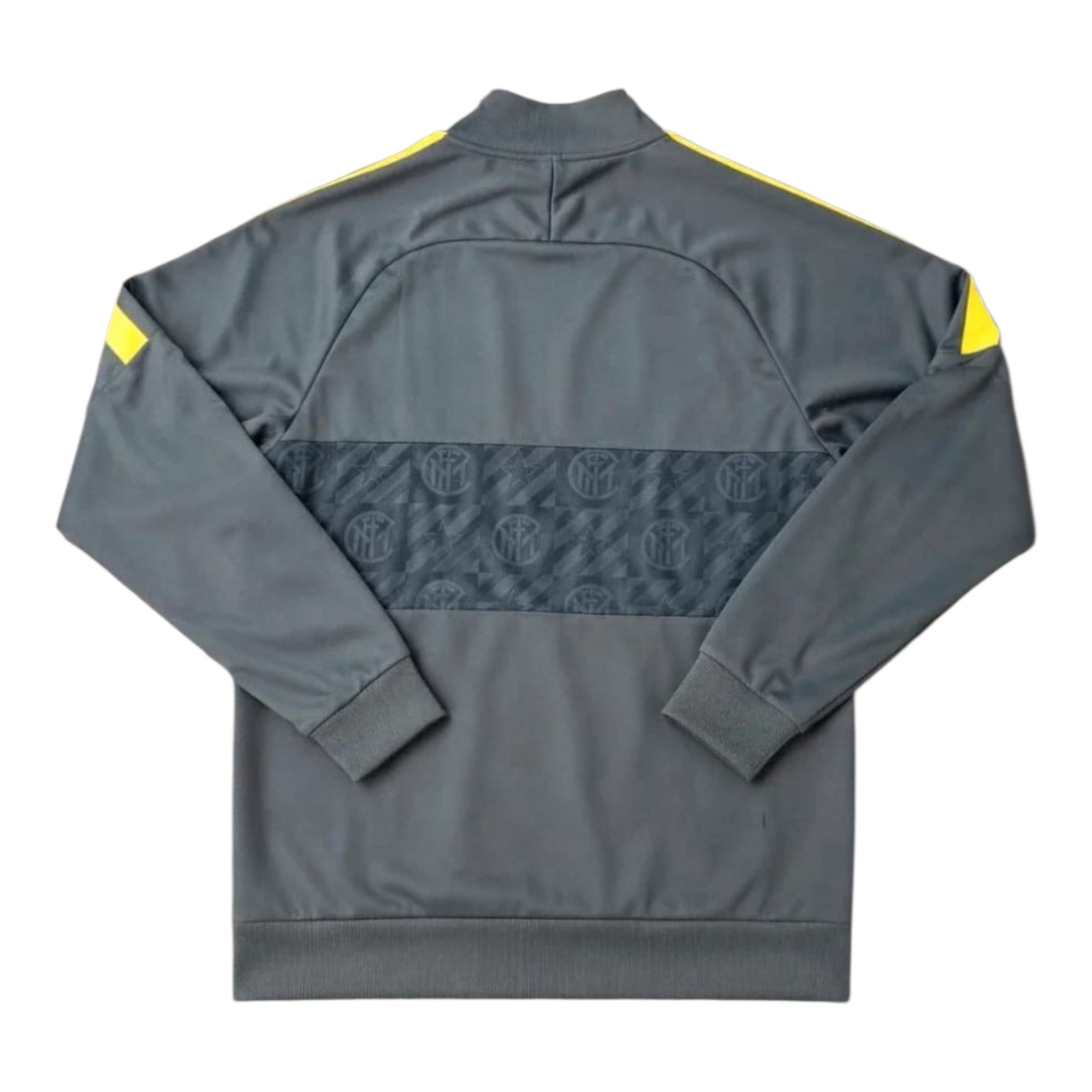 Nike Inter Milan Track Jacket Grey Yellow (L)