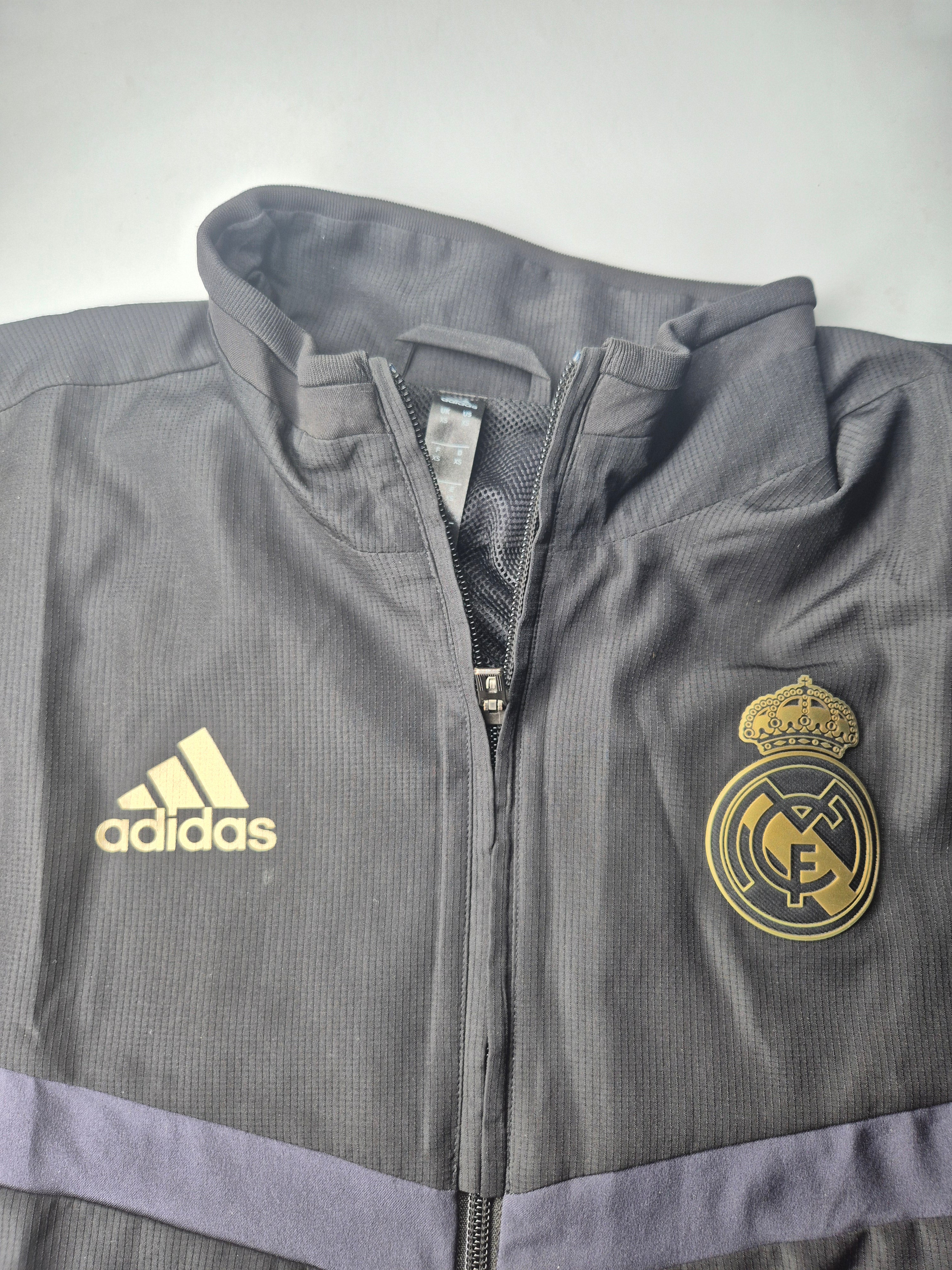 Adidas Real Madrid Track Jacket Black (XS)
