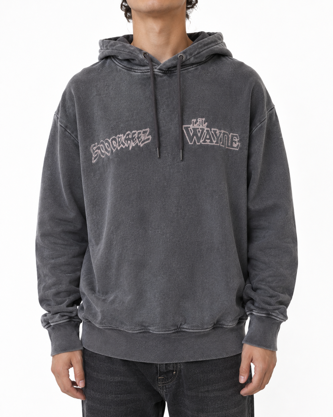 Lil Wayne Rap Hoodie Grey (S)