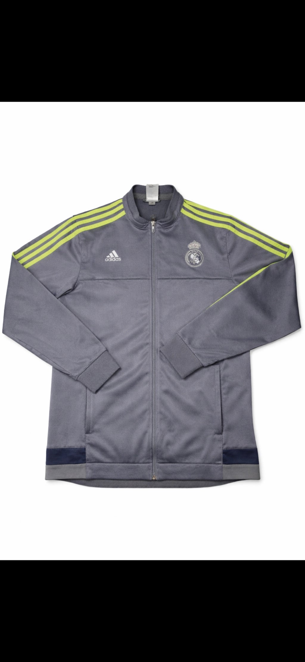 Adidas Real Madrid Track Jacket Grey (L)