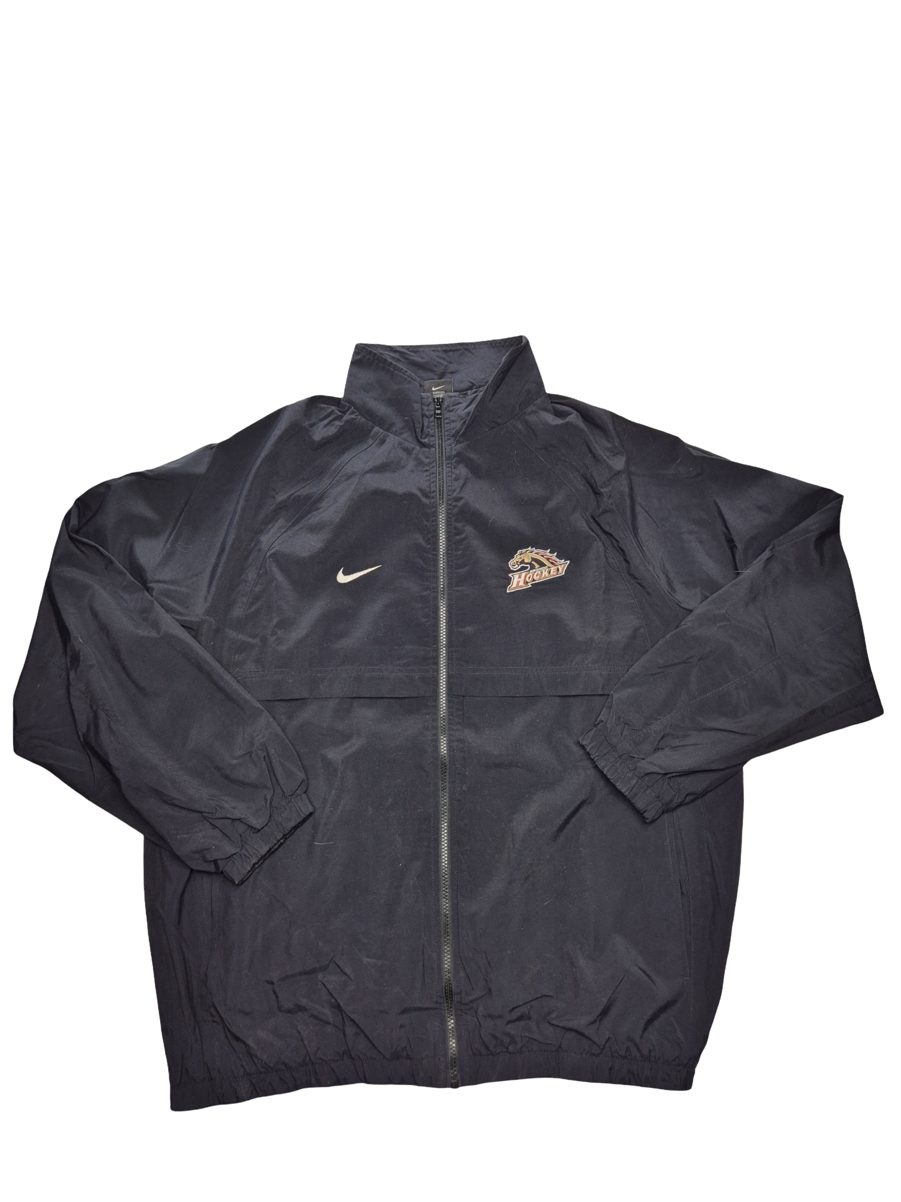 Nike Vintage Hockey Track Jacket Black (L)