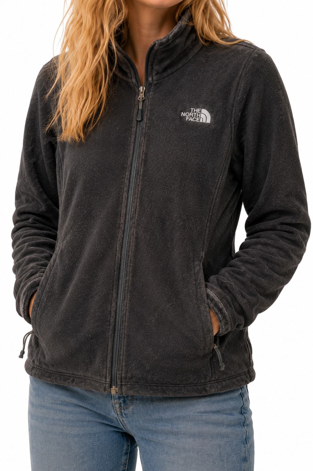 The North Face Fleece Jacket Black (L)