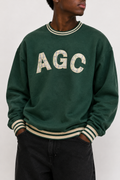 Vintage AGC Green Sweatshirt Y2K (M)