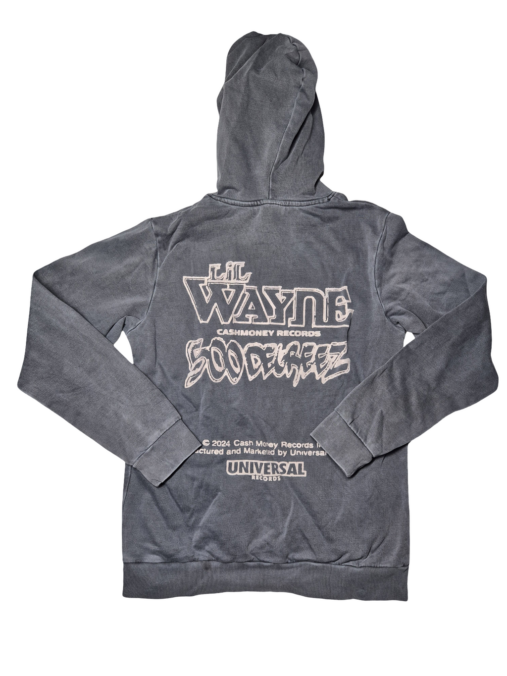 Lil Wayne Rap Hoodie Grey (S)