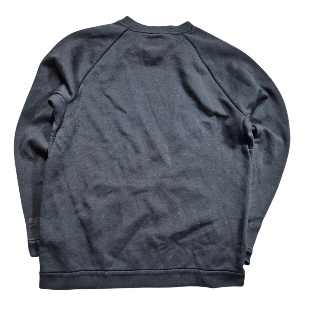 Nike Vintage Style Sweatshirt Schwarz M Raglan Pullover