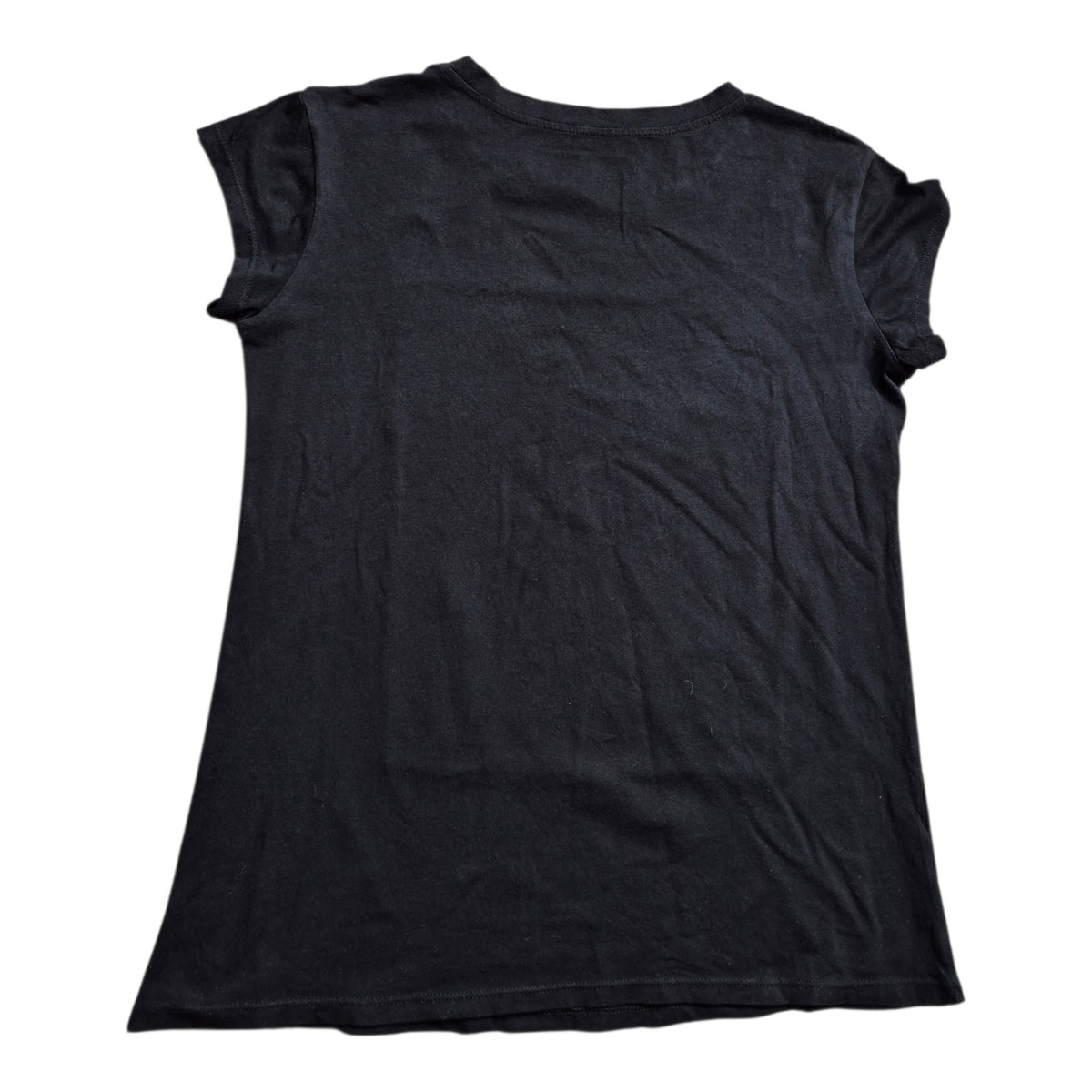Damen Pop Art Comic Sorry T-Shirt Schwarz (S)