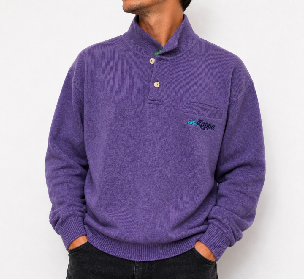 Kappa Vintage Sweater Purple (M)