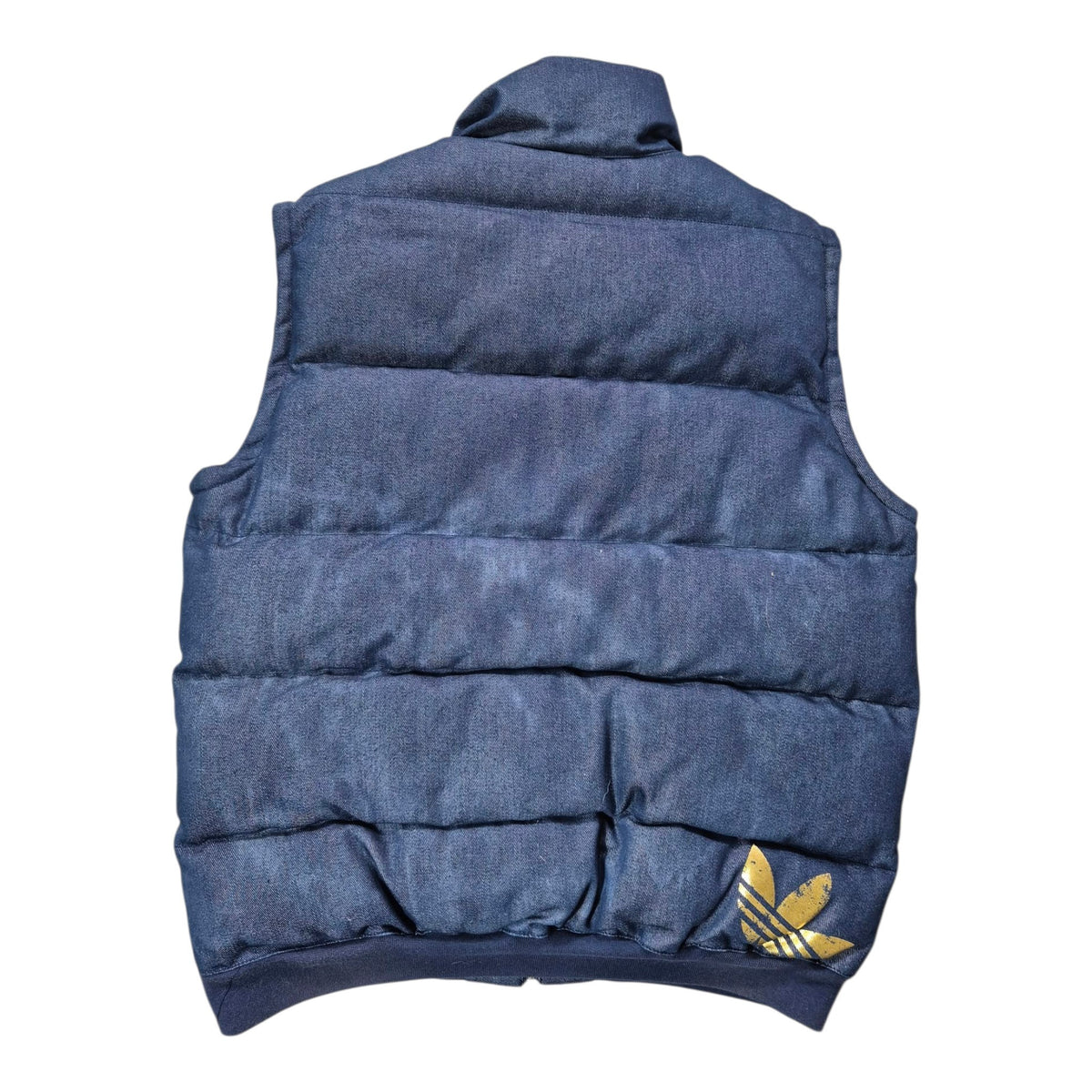 Adidas Originals Puffer Weste Blau Gold (L)