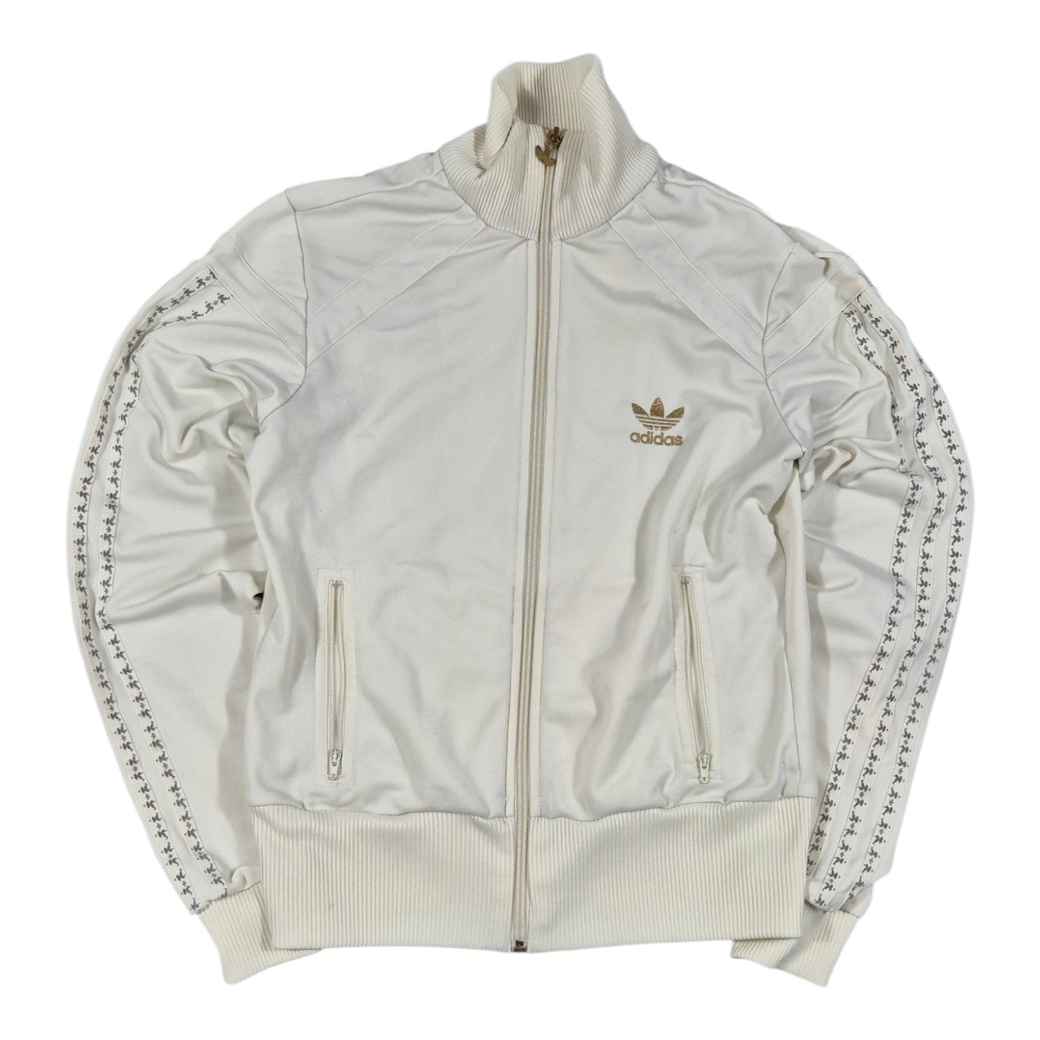 Adidas Originals Firebird Track Jacket white gold (M)