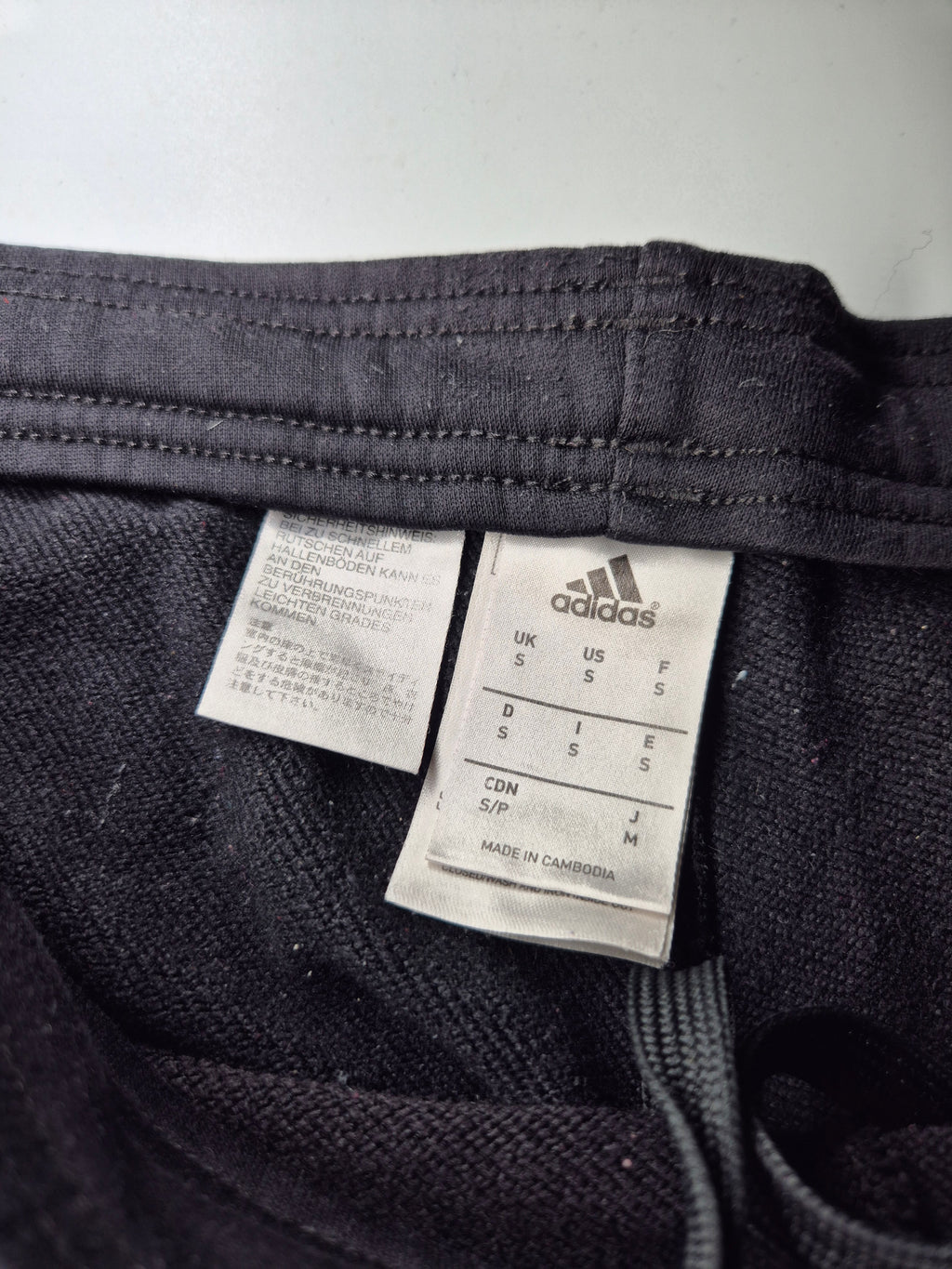 Adidas Bayern Track-Pants Black Orange (S)