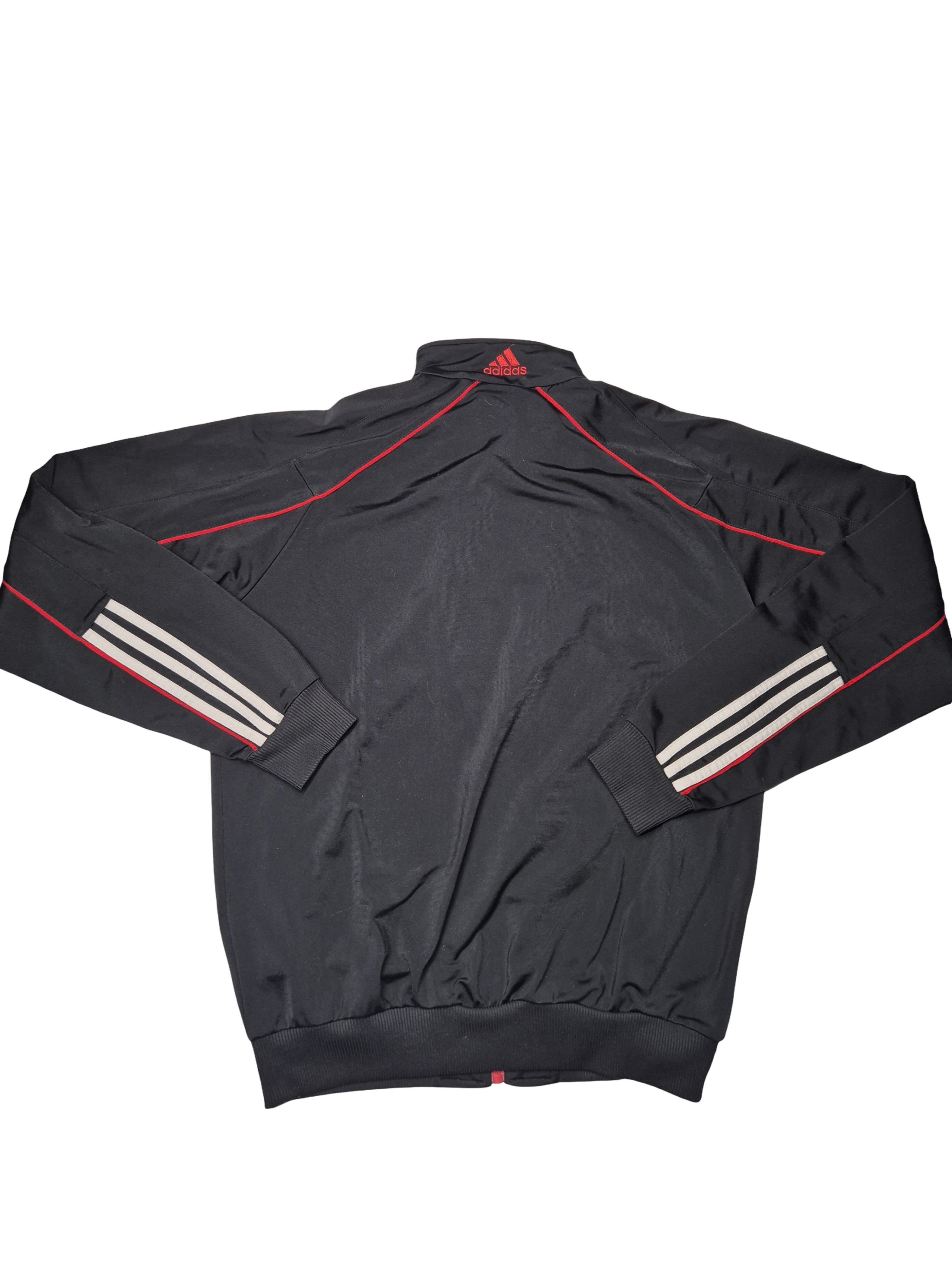 Adidas Track Jacket Black Red (L)
