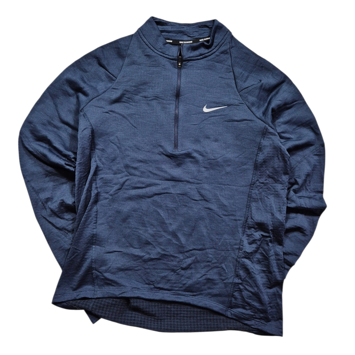 Nike Running Therma-FIT Longsleeve (M) Blau 1/4 Zip