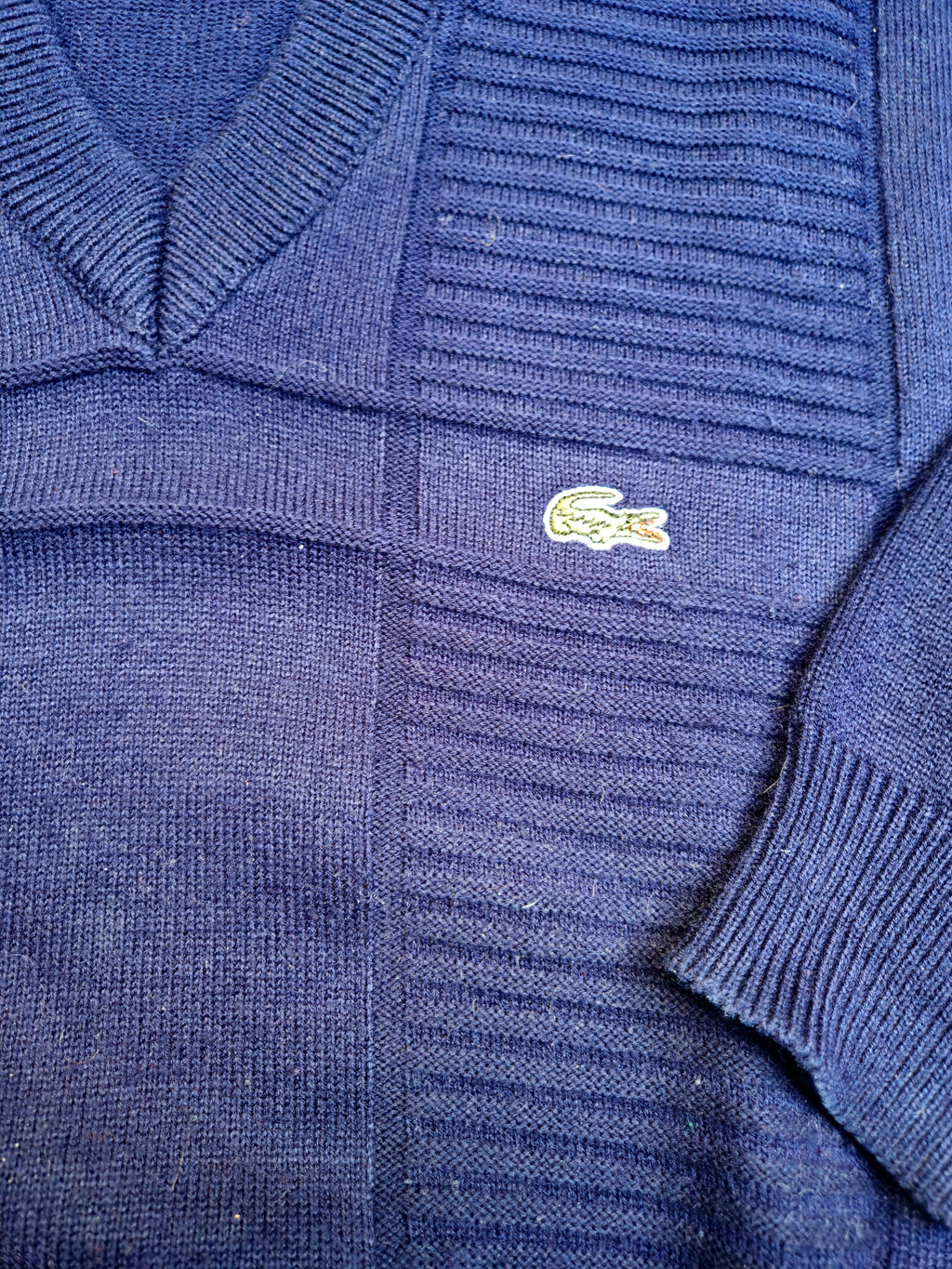 Lacoste Chemise Sweater Vintage Blue (XL)