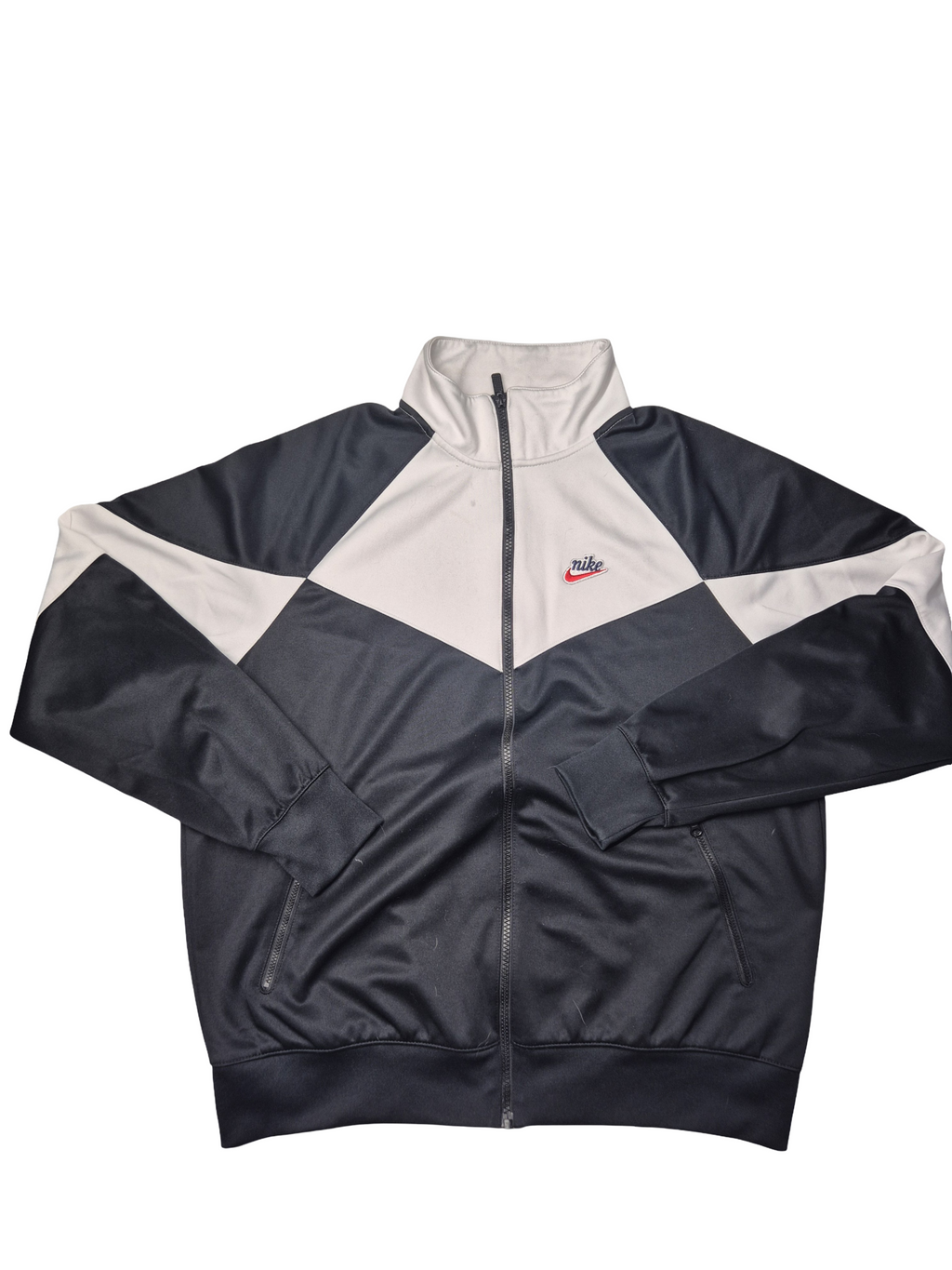 Nike Vintage Track Jacket Black White (S)