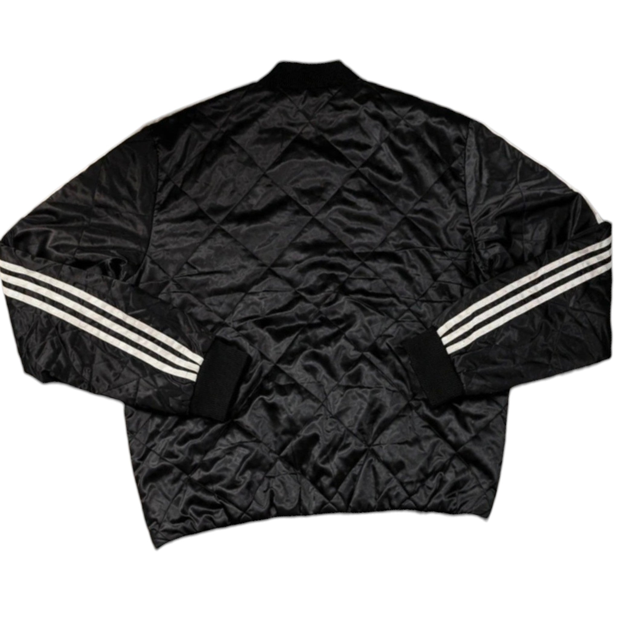Adidas Originals Quilted Bomber Jacket Black (M)