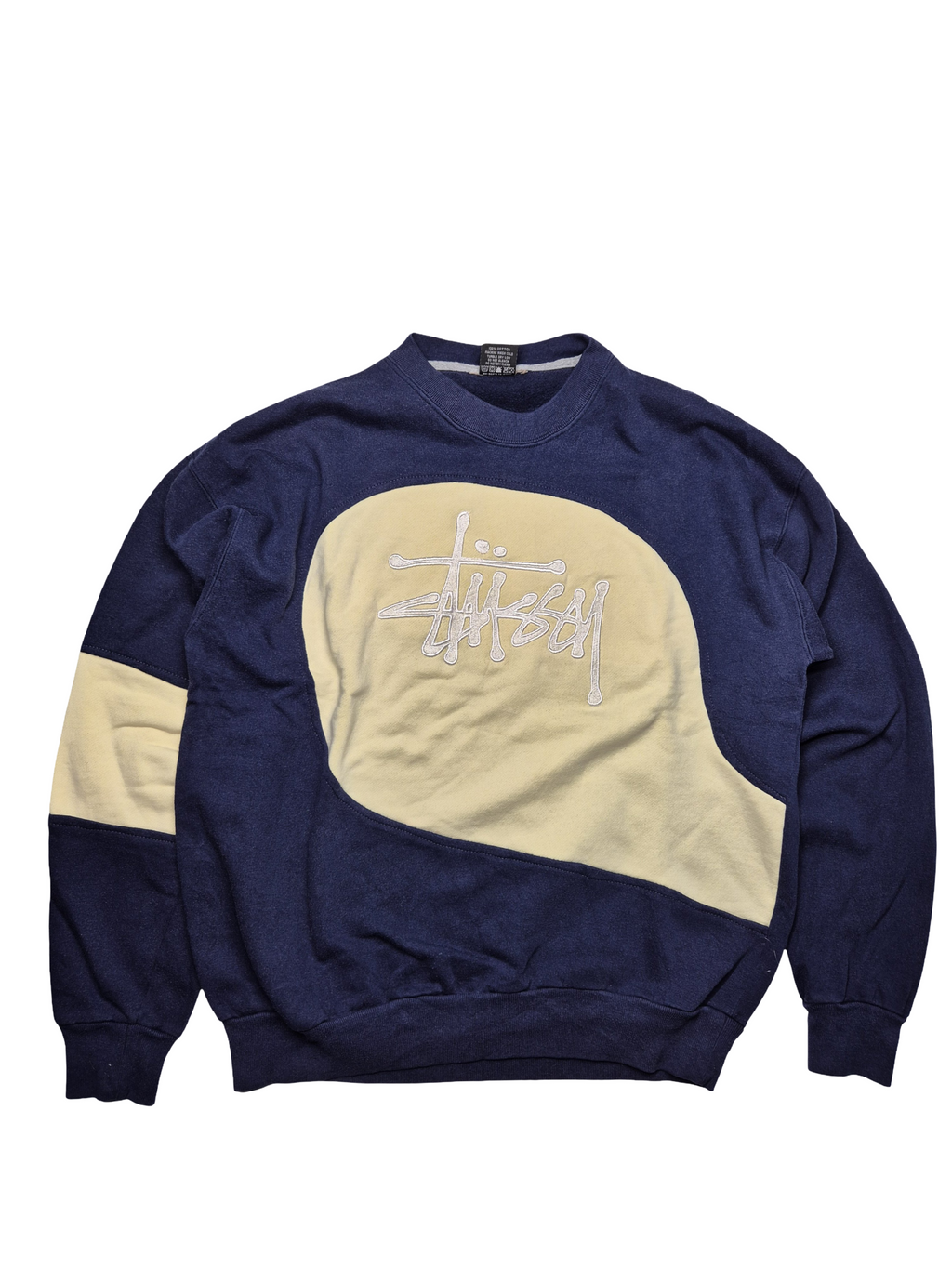Stüssy Reworked Sweater Blue Navy Vintage (XL)