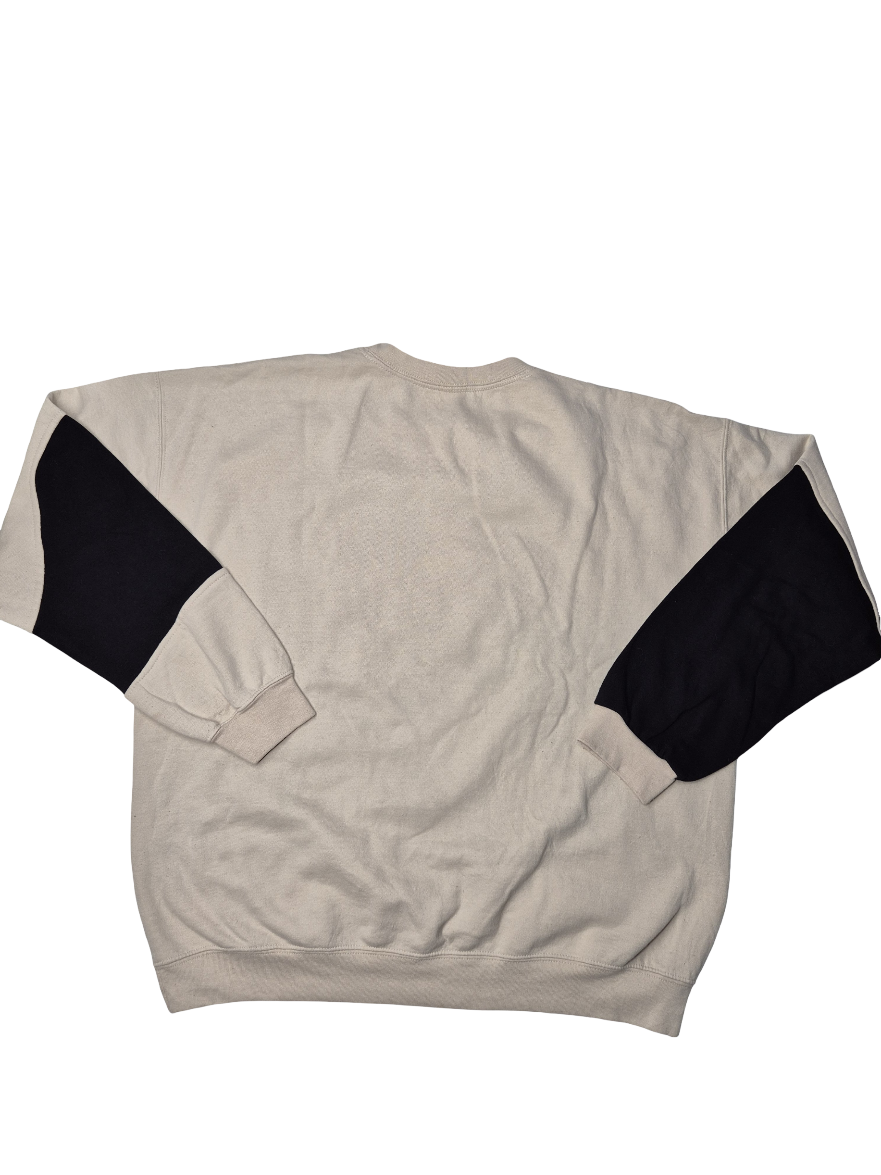 Stüssy Reworked Colorblock Sweater Black Beige (XL)