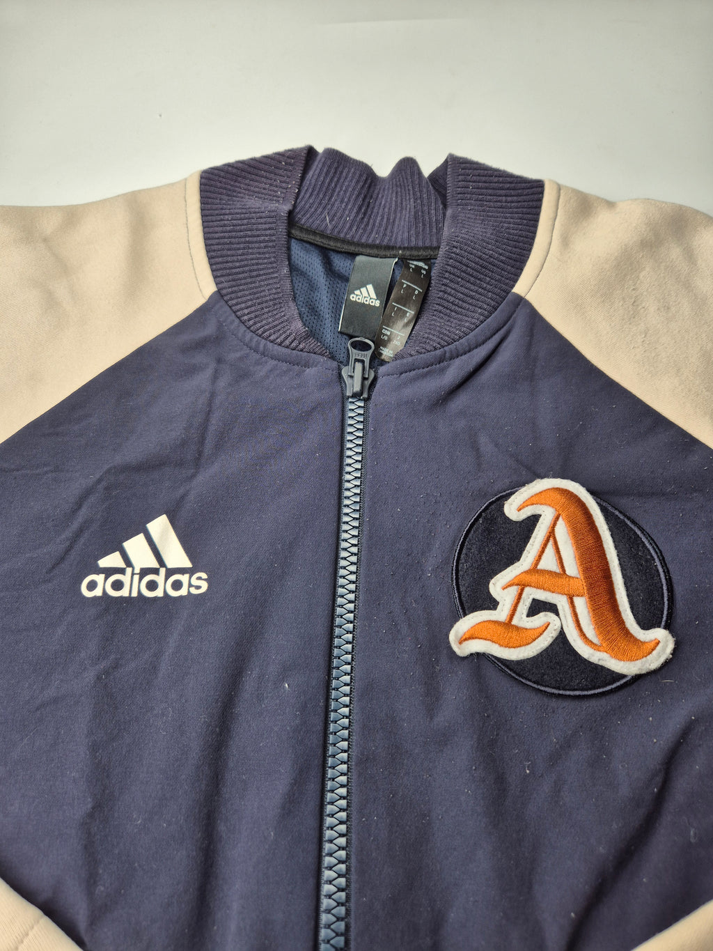 Adidas College Jacket Navy Orange (L)