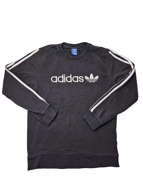 Adidas Sweatshirt Black White (M)