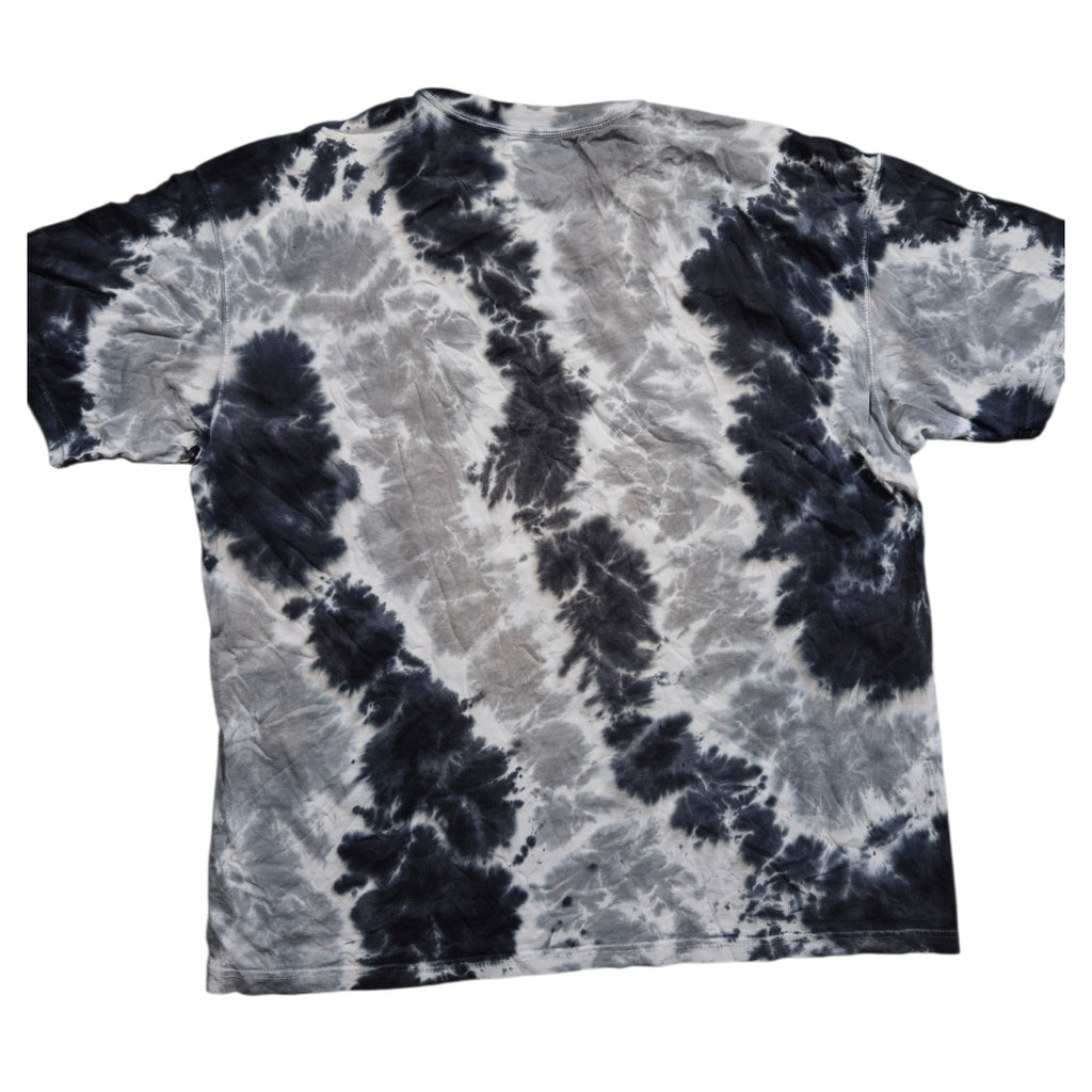 Nike Swoosh Tie Dye T-Shirt  (L/XL) Schwarz Grau Batik