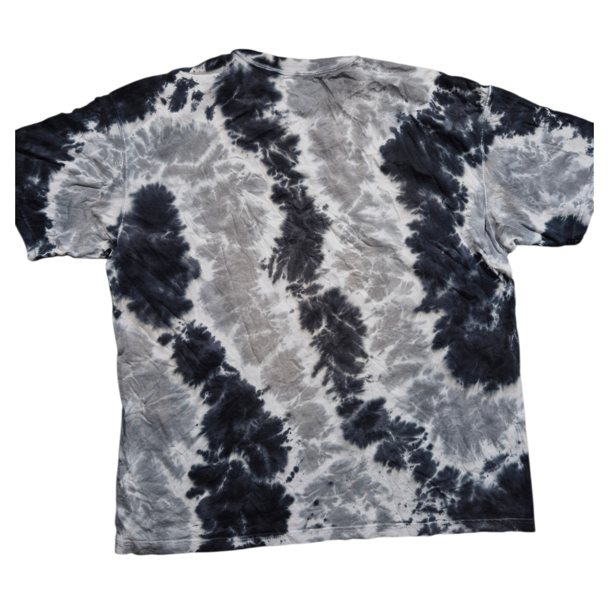 Nike Swoosh Tie Dye T-Shirt  (L/XL) Schwarz Grau Batik
