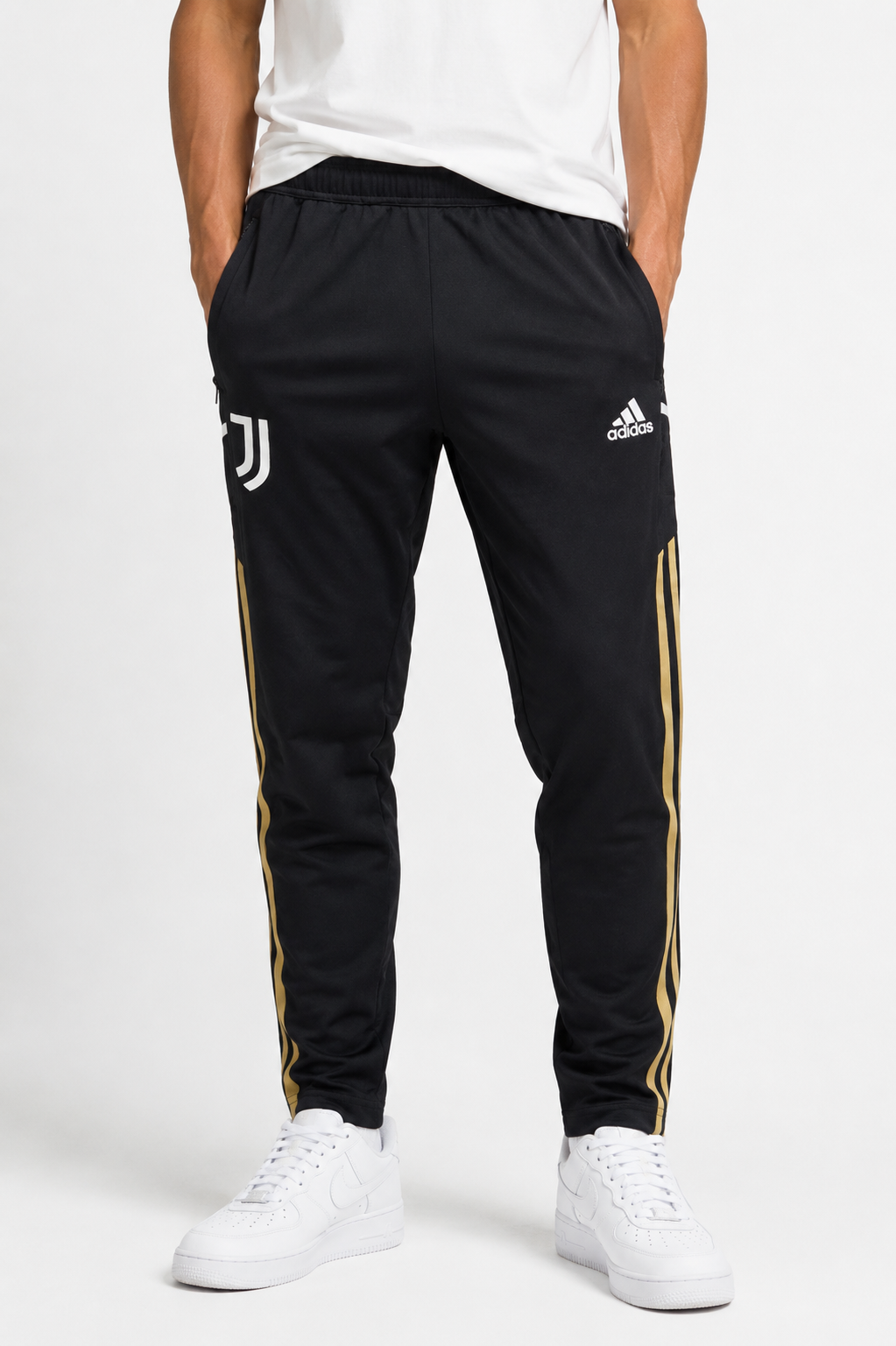 Adidas Juventus Track Pants Black Gold (S)